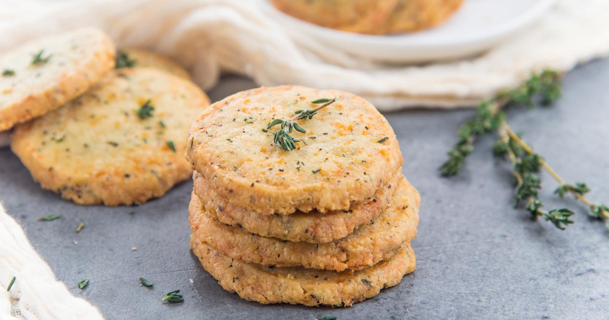 Herb and cheese biscuits