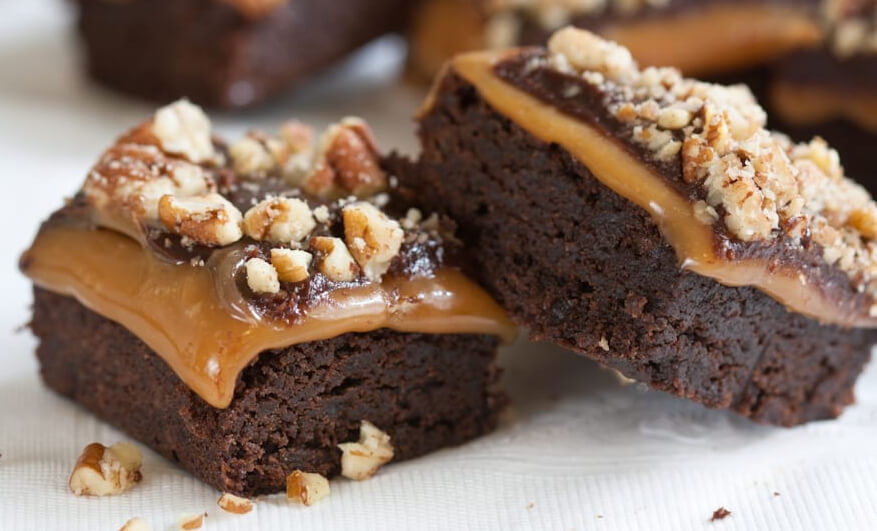 millionaire brownie